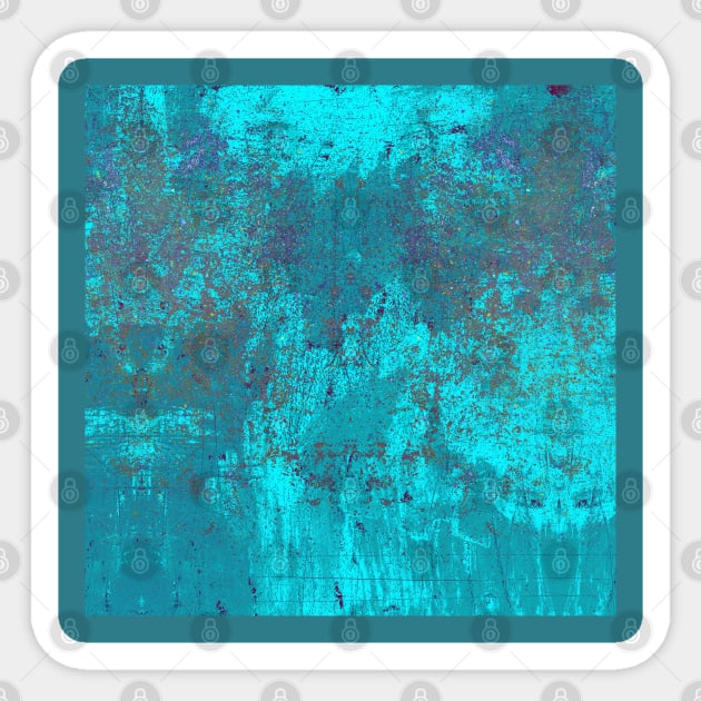 Water with grunge textured design Sticker by jen28